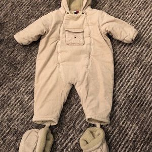 Tommy Hilfiger Baby/Toddler Ivory Snowsuit 18-24 m